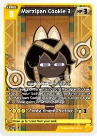 Marzipan Cookie 3 - Promotion Cards - CookieRun: Braverse TCG card