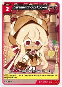 Caramel Choux Cookie - Promotion Cards - CookieRun: Braverse TCG card