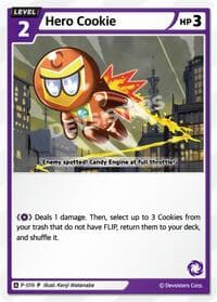 Hero Cookie - Promotion Cards - CookieRun: Braverse TCG card