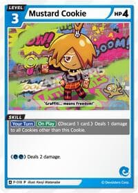 Mustard Cookie (018) - Promotion Cards - CookieRun: Braverse TCG card