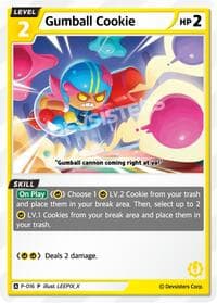 Gumball Cookie - Promotion Cards - CookieRun: Braverse TCG card