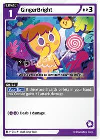 GingerBright (014) - Promotion Cards - CookieRun: Braverse TCG card