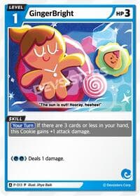 GingerBright (013) - Promotion Cards - CookieRun: Braverse TCG card