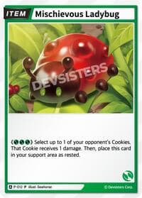 Mischievous Ladybug (Ver. 1) - Promotion Cards - CookieRun: Braverse TCG card