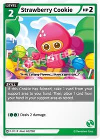 Strawberry Cookie - Promotion Cards - CookieRun: Braverse TCG card