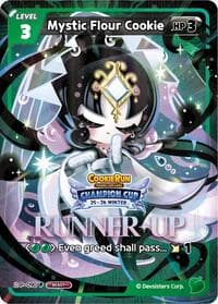 Mystic Flour Cookie (Runner-up) - Promotion Cards - CookieRun: Braverse TCG card