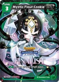Mystic Flour Cookie (Finalist) - Promotion Cards - CookieRun: Braverse TCG card