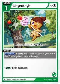 GingerBright (003) - Promotion Cards - CookieRun: Braverse TCG card