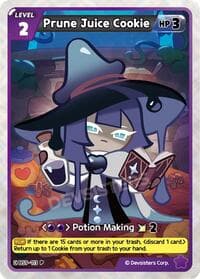Prune Juice Cookie - Promotion Cards - CookieRun: Braverse TCG card
