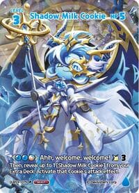 Shadow Milk Cookie (WCS) - Promotion Cards - CookieRun: Braverse TCG card
