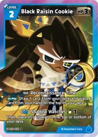 Black Raisin Cookie - Promotion Cards - CookieRun: Braverse TCG card