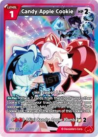 Candy Apple Cookie - Promotion Cards - CookieRun: Braverse TCG card