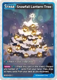 Snowfall Lantern Tree - Promotion Cards - CookieRun: Braverse TCG card