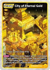 City of Eternal Gold - Promotion Cards - CookieRun: Braverse TCG card