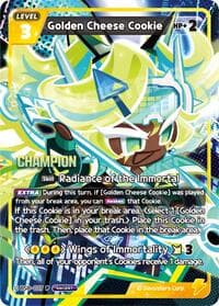Golden Cheese Cookie (Champion) - Promotion Cards - CookieRun: Braverse TCG card