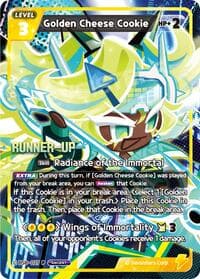 Golden Cheese Cookie (Runner-up) - Promotion Cards - CookieRun: Braverse TCG card