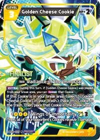 Golden Cheese Cookie (Finalist) - Promotion Cards - CookieRun: Braverse TCG card