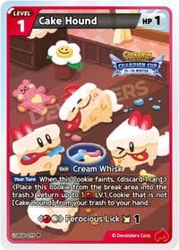 Cake Hound - Promotion Cards - CookieRun: Braverse TCG card