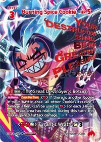 Burning Spice Cookie (Serial Numbered) - Promotion Cards - CookieRun: Braverse TCG card