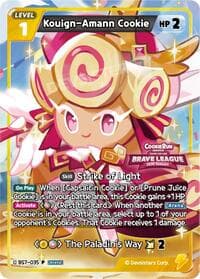 Kouign-Amann Cookie (Brave league) - Promotion Cards - CookieRun: Braverse TCG card
