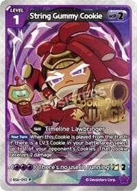 String Gummy Cookie - Promotion Cards - CookieRun: Braverse TCG card