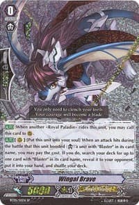Wingal Brave (SP) - BT05: Awakening of Twin Blades - Cardfight Vanguard card