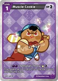 Muscle Cookie (089) - Promotion Cards - CookieRun: Braverse TCG card