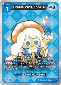 Cream Puff Cookie (076) - Promotion Cards - CookieRun: Braverse TCG card