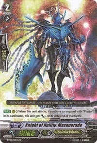 Knight of Nullity, Masquerade (SP) - BT05: Awakening of Twin Blades - Cardfight Vanguard card