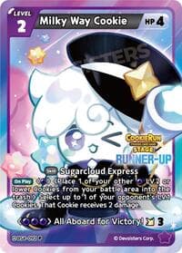 Milky Way Cookie (Runner-up) - Promotion Cards - CookieRun: Braverse TCG card