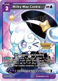 Milky Way Cookie (Finalist) - Promotion Cards - CookieRun: Braverse TCG card