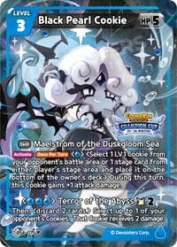 Black Pearl Cookie (Champion Cup) - Promotion Cards - CookieRun: Braverse TCG card