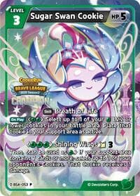 Sugar Swan Cookie (Champion) - Promotion Cards - CookieRun: Braverse TCG card