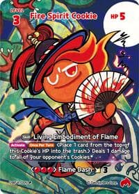Fire Spirit Cookie - CookieRun: Braverse TCG Collectible Card Sets - CookieRun: Braverse TCG card