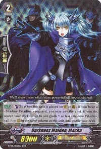 Darkness Maiden, Macha - BT04: Eclipse of Illusionary Shadows - Cardfight Vanguard card