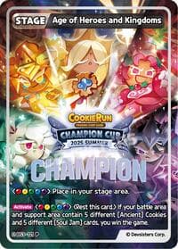 Age of Heroes and Kingdoms (Champion) - Promotion Cards - CookieRun: Braverse TCG card