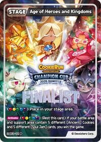 Age of Heroes and Kingdoms (Finalist) (Ver 1.) - Promotion Cards - CookieRun: Braverse TCG card
