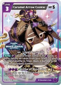 Caramel Arrow Cookie - Promotion Cards - CookieRun: Braverse TCG card