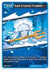 Salt Crystal Trident - Promotion Cards - CookieRun: Braverse TCG card