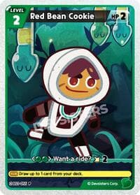 Red Bean Cookie (BS1-055) - Promotion Cards - CookieRun: Braverse TCG card