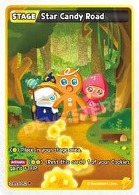 Star Candy Road - Promotion Cards - CookieRun: Braverse TCG card