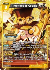 Timekeeper Cookie (Finalist) - Promotion Cards - CookieRun: Braverse TCG card