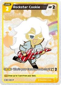 Rockstar Cookie (030) - Promotion Cards - CookieRun: Braverse TCG card