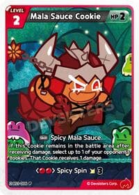 Mala Sauce Cookie (006) - Promotion Cards - CookieRun: Braverse TCG card