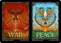 Peace - JDG058 // War - JDG059 - Flesh and Blood: Promo Cards - Flesh and Blood TCG card