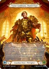 Victor Goldmane, Match Fixer (Marvel) - JDG071 - Flesh and Blood: Promo Cards - Flesh and Blood TCG card