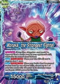 Monaka // Monaka, the Strongest Fighter - Impact Beyond Dimensions - Dragon Ball Super: Masters card