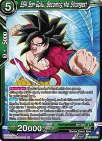 SS4 Son Goku, Becoming the Strongest - Impact Beyond Dimensions - Dragon Ball Super: Masters card