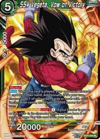 SS4 Vegeta, Vow of Victory - Impact Beyond Dimensions - Dragon Ball Super: Masters card