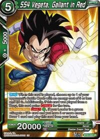 SS4 Vegeta, Gallant in Red - Impact Beyond Dimensions - Dragon Ball Super: Masters card